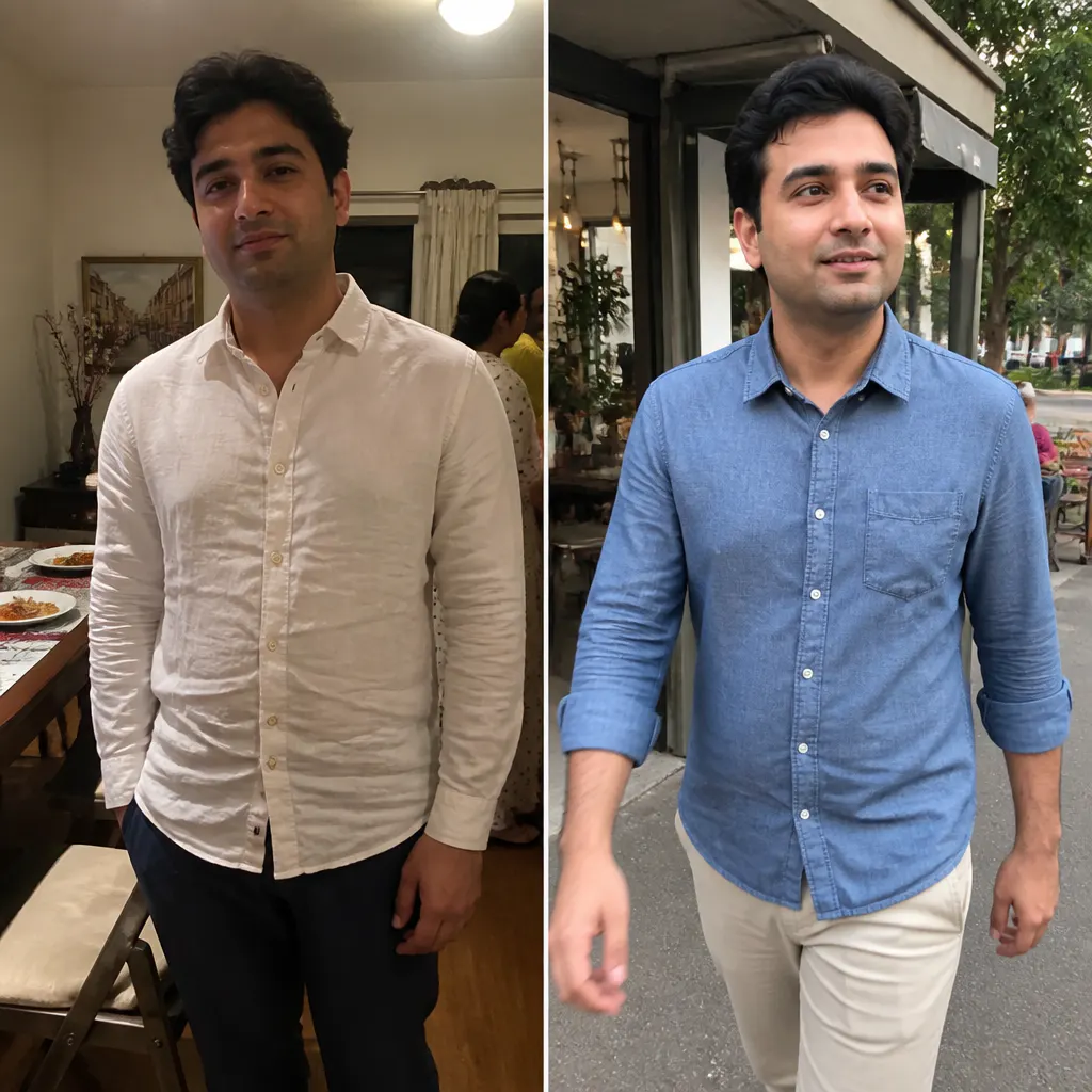 Smooth shirt after one mist