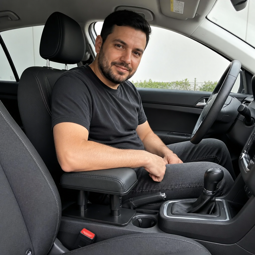 Ventra armrest installed in SUV
