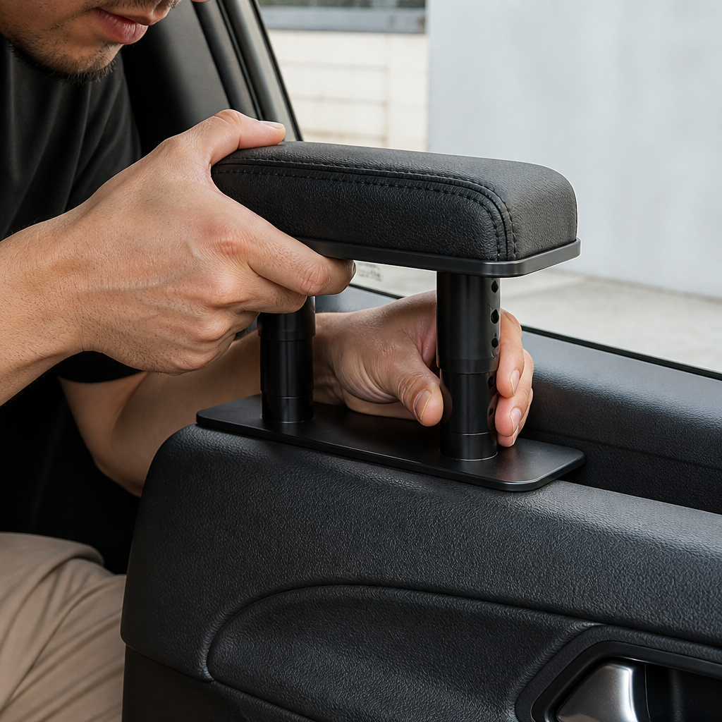 Ventra armrest in a new car
