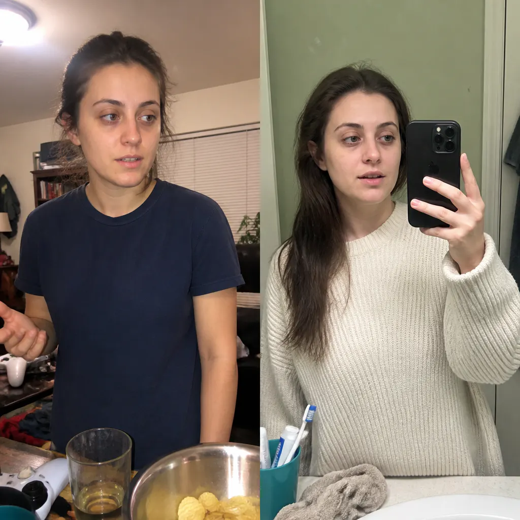 Before and after result from Renata