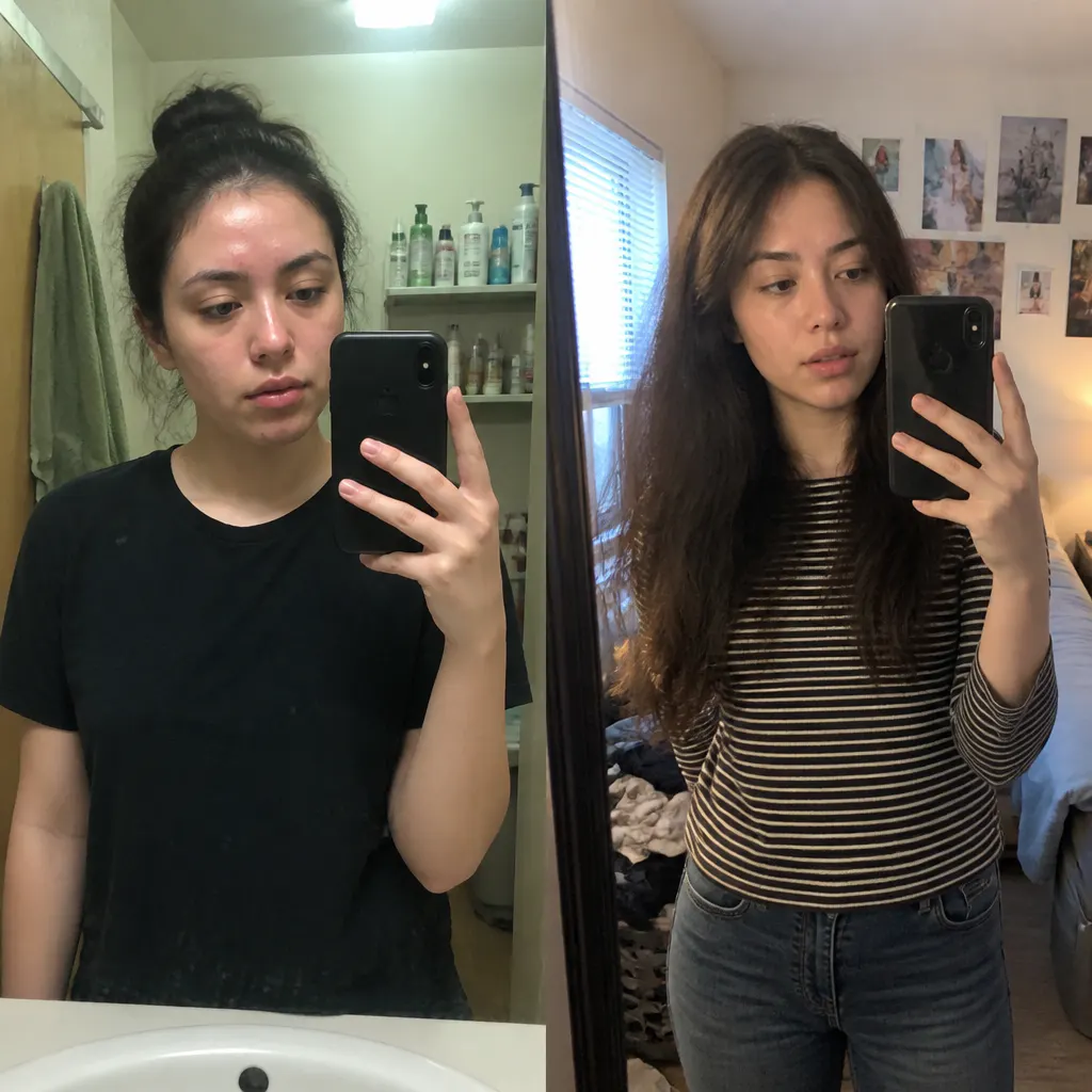 Before and after result from Marta