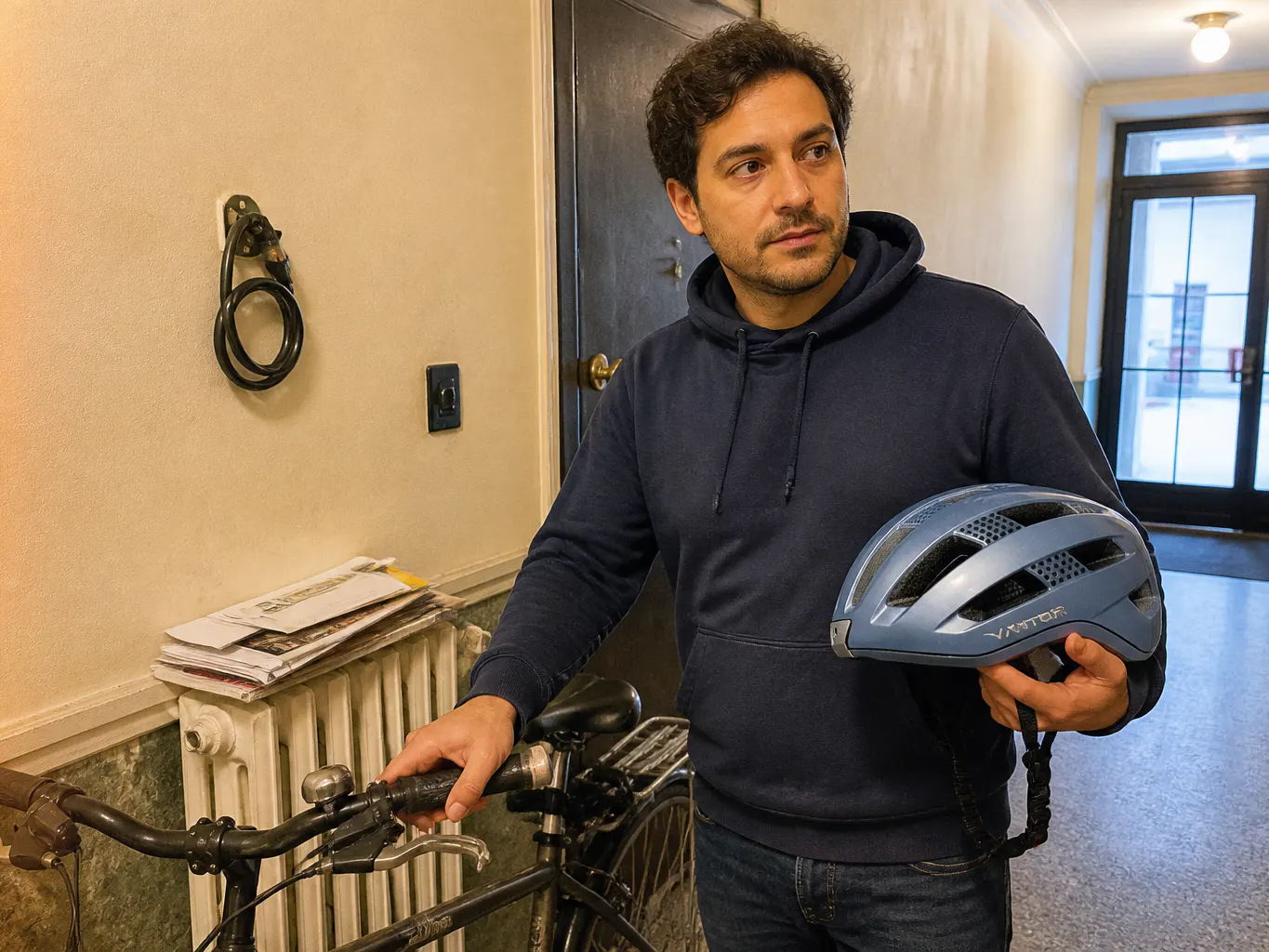 Ben C. helmet photo