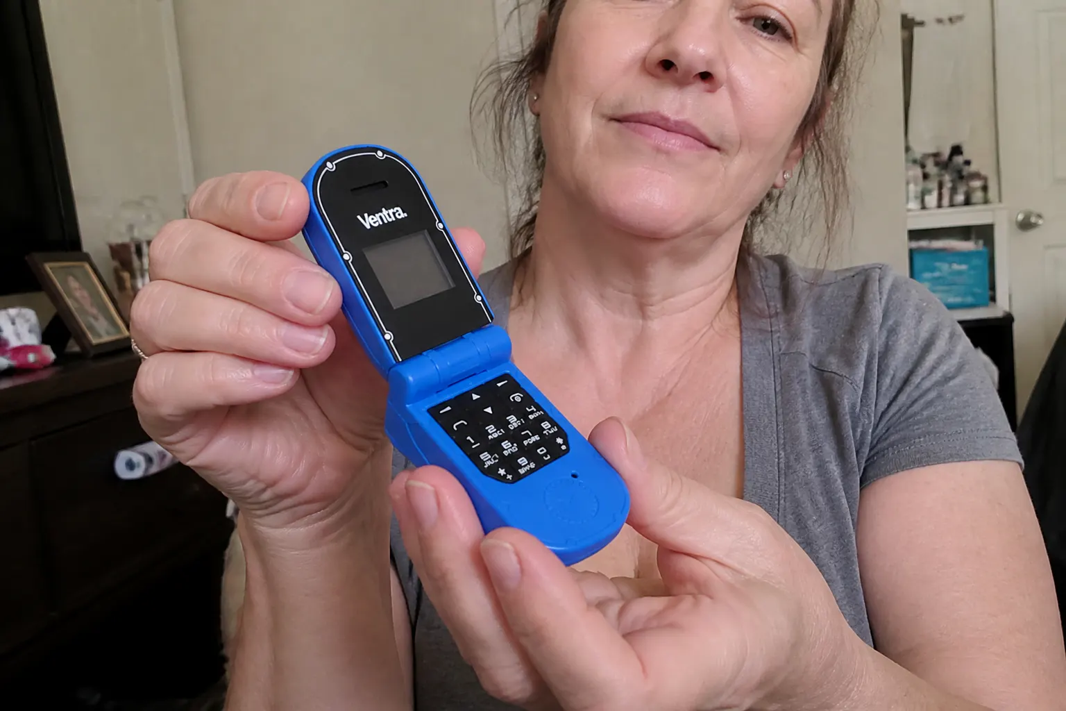 Ventra flip phone from Emma L.