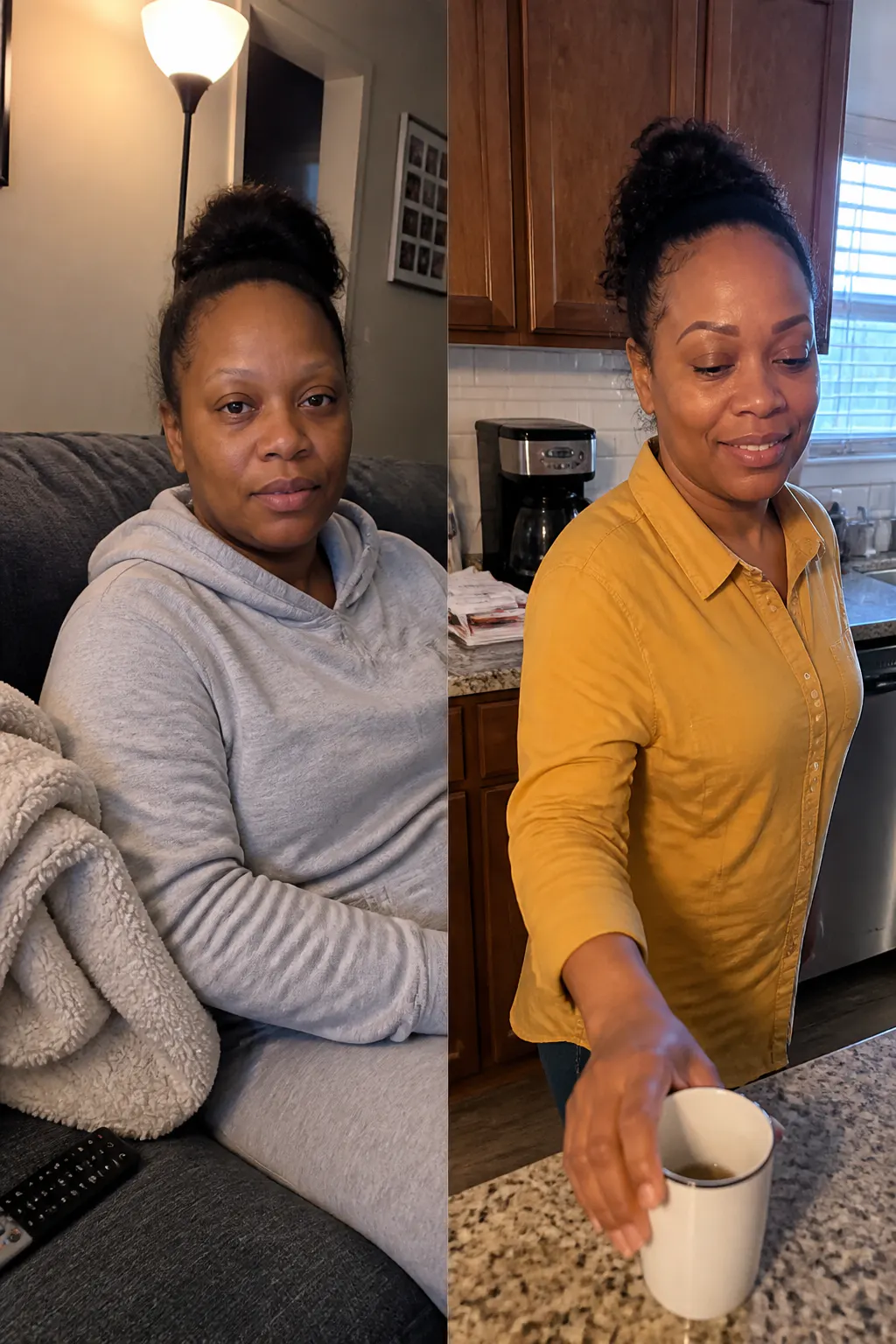 Before and after brow result - Marisol T.