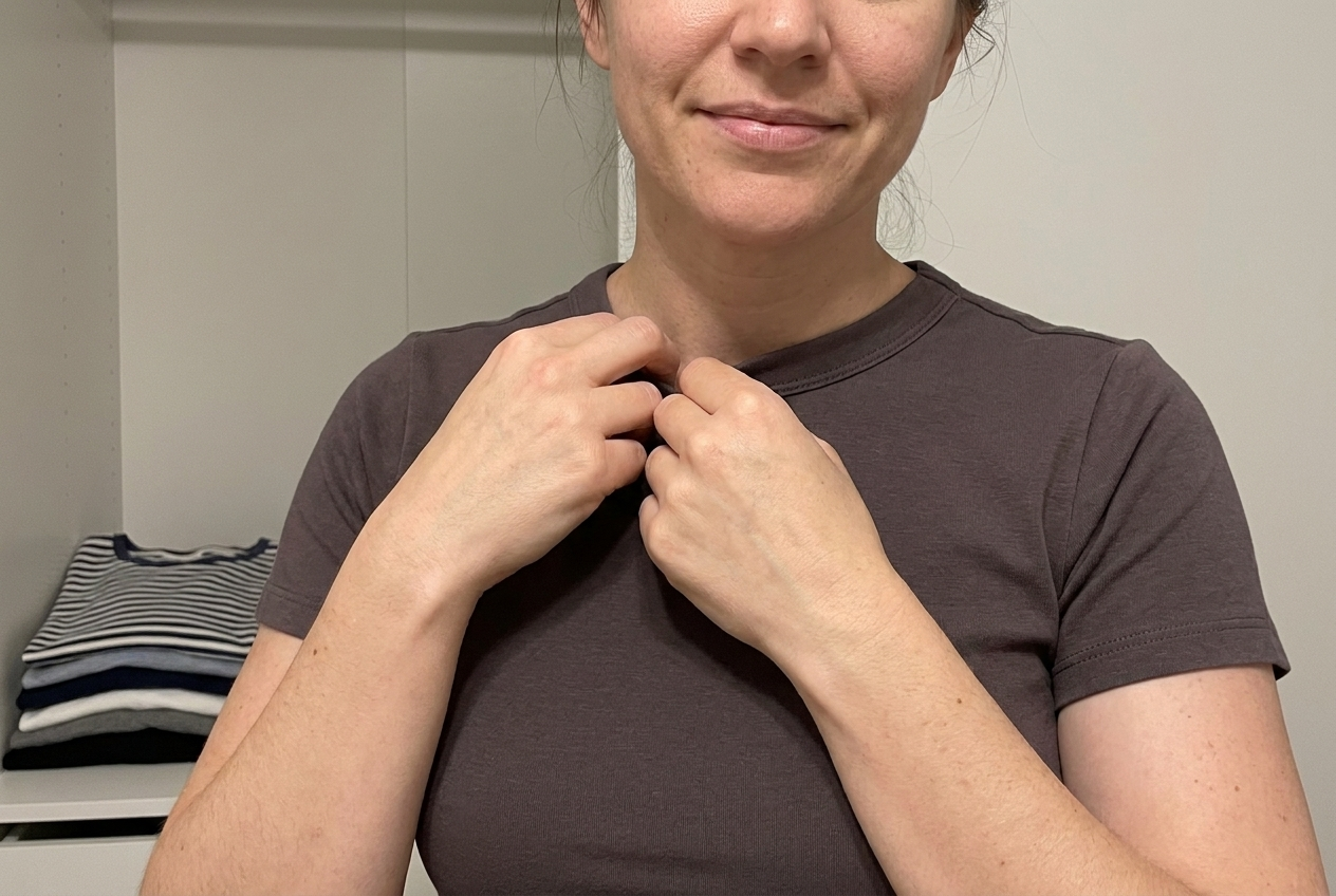 Sam W. wearing TeeShaper