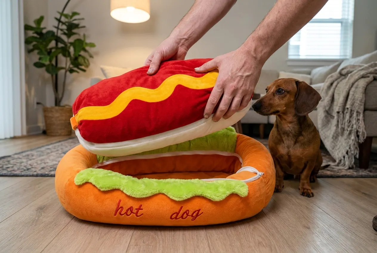Pull Out The Sausage Cushion