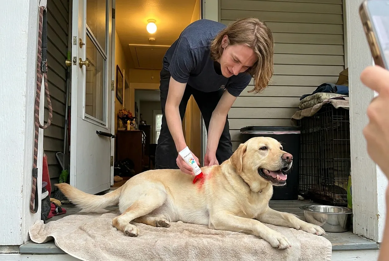 Husky · 55lbs · month two