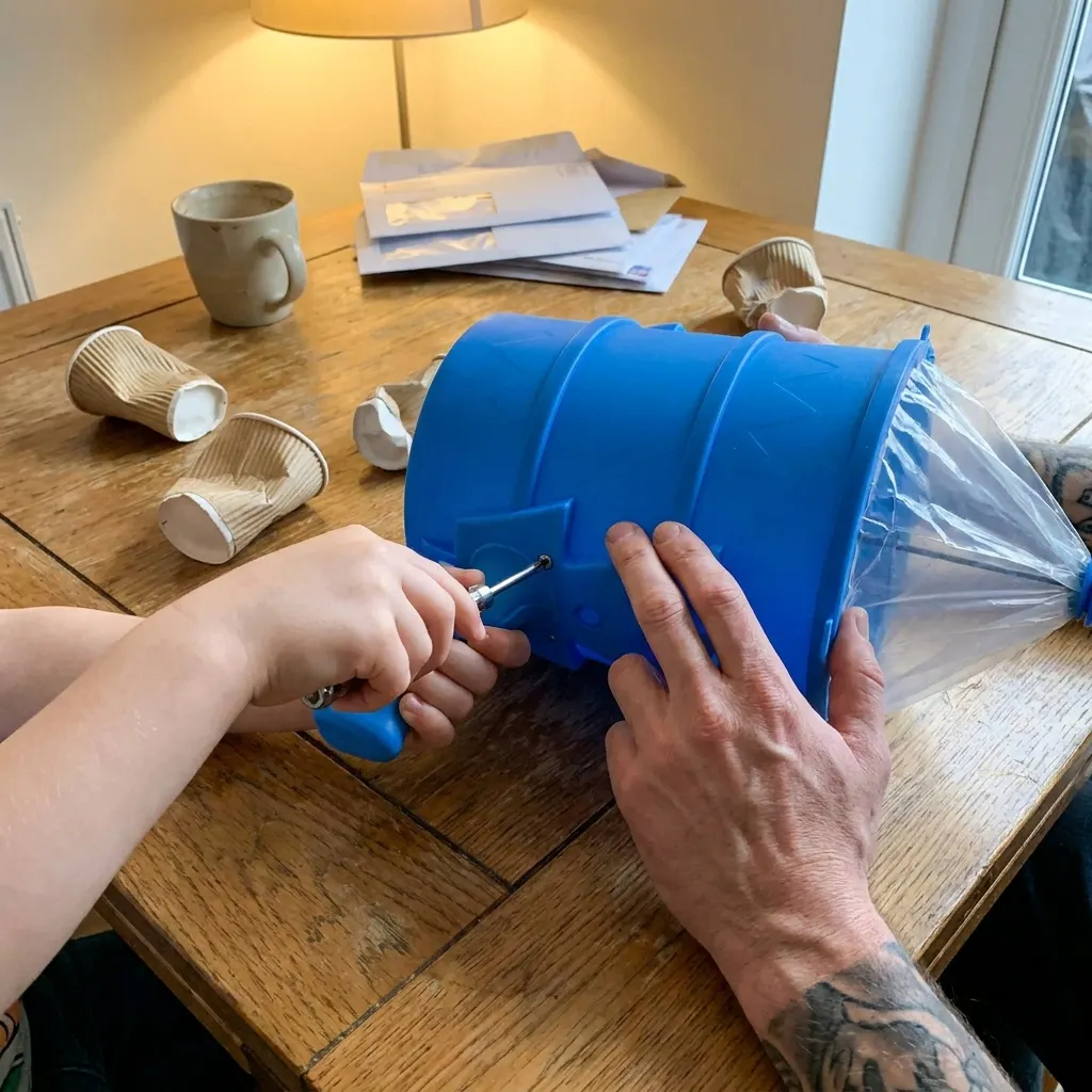 Screwdriver + screws included
