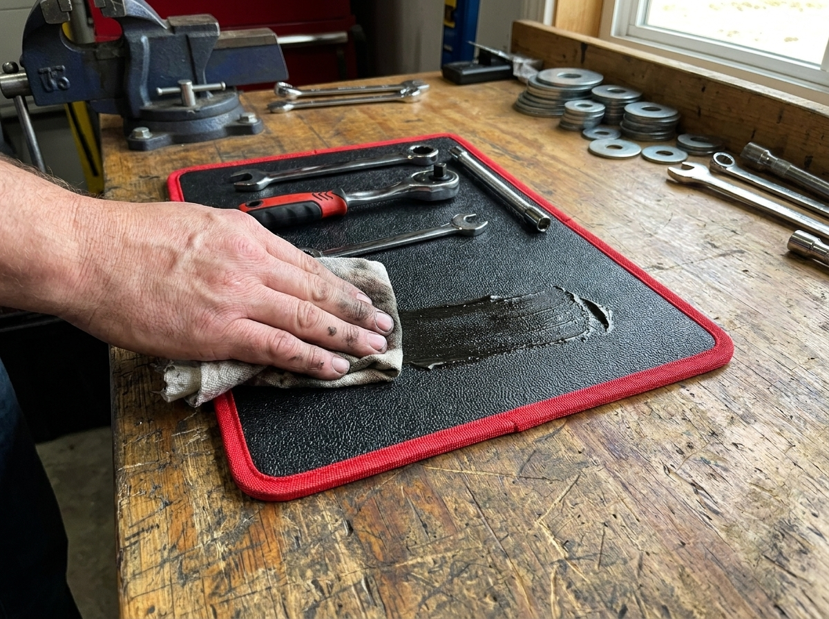 Wipes Clean, Won't Rust
