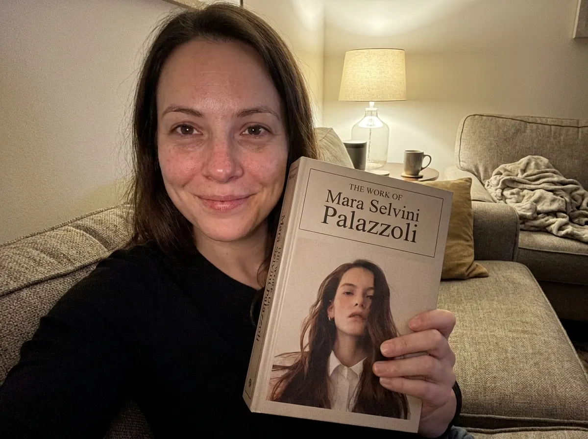 Sarah L. using the book