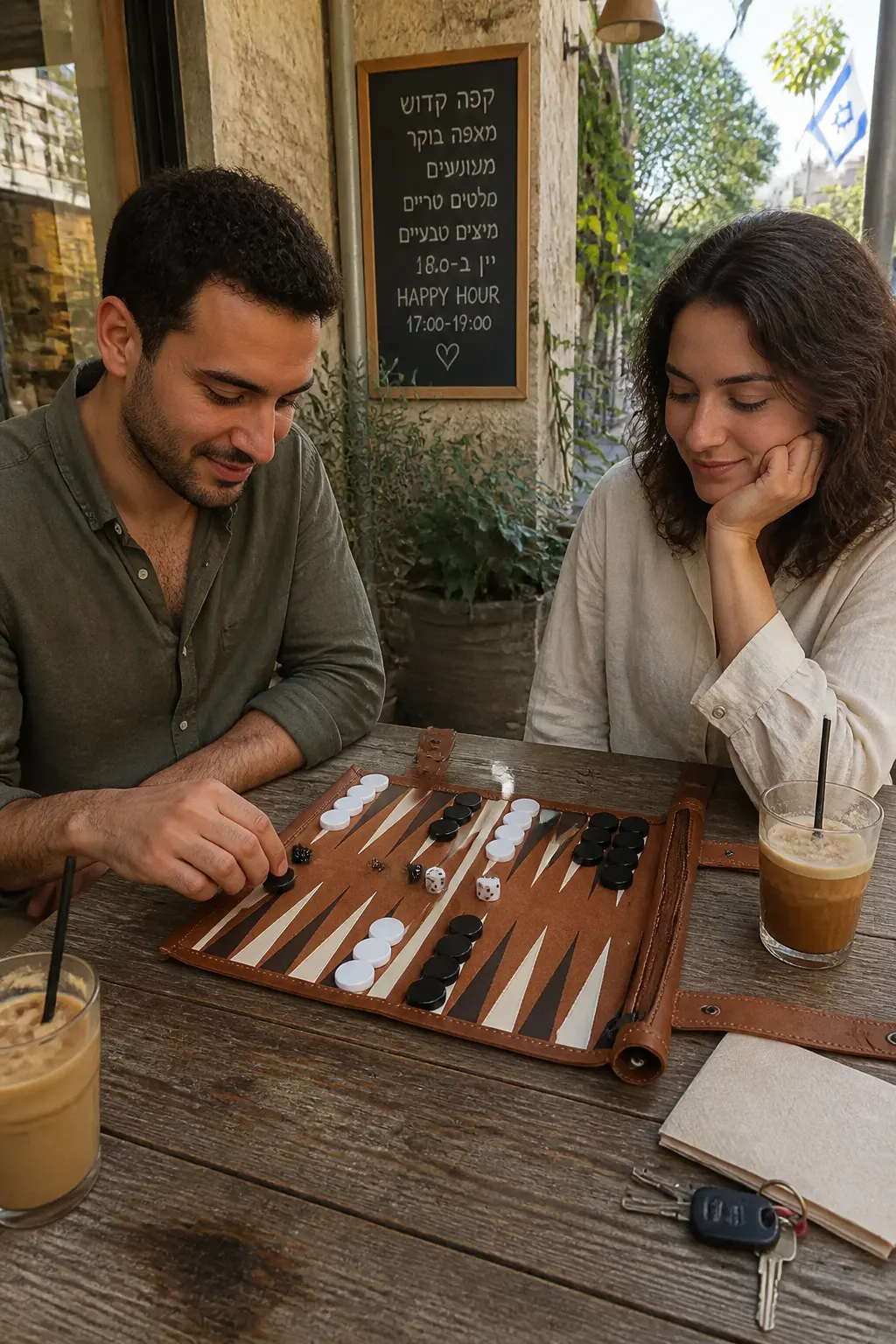 שש בש נודד נפרש למחצה