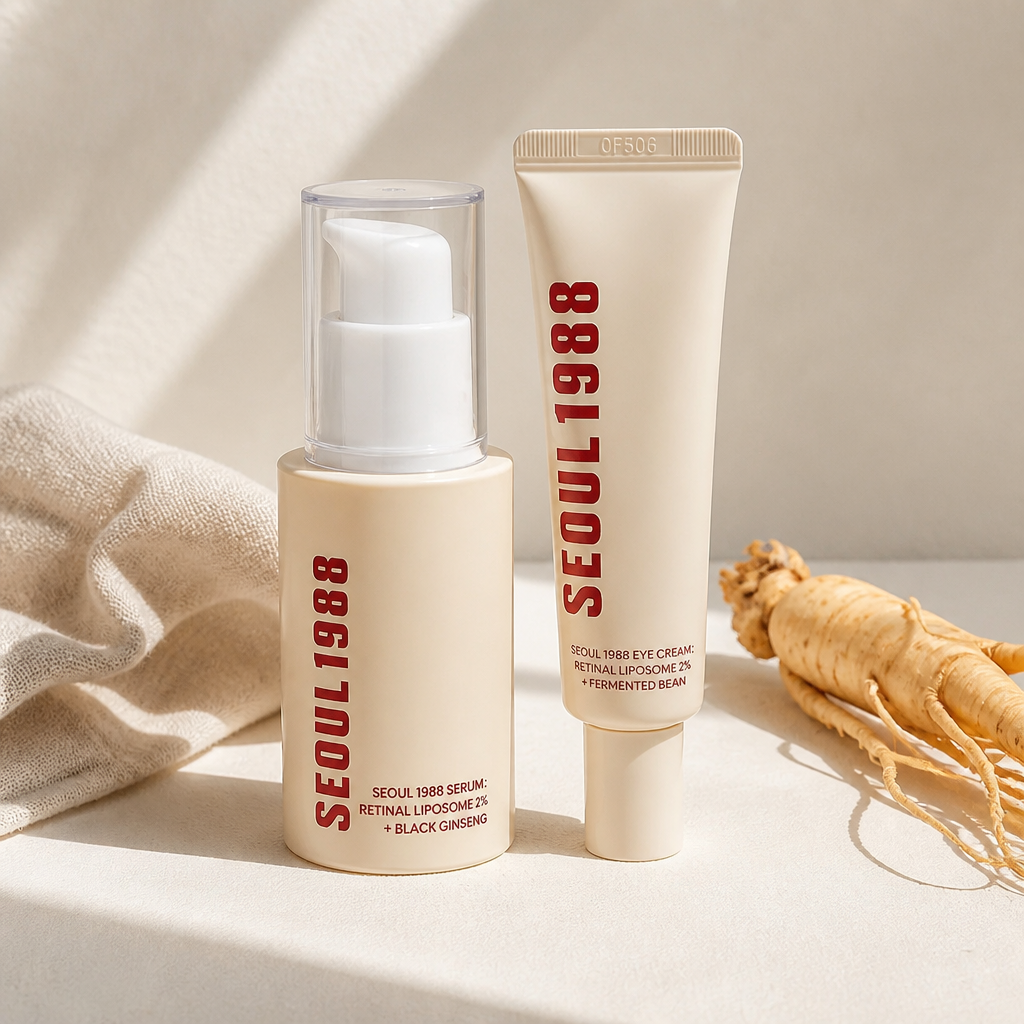 SeoulGlow serum and eye cream set