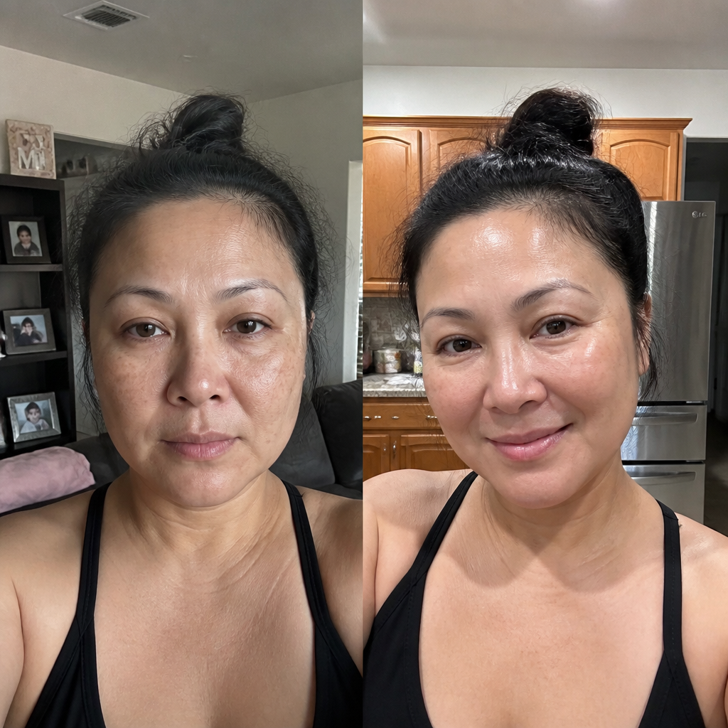 Before and after - Hana K.