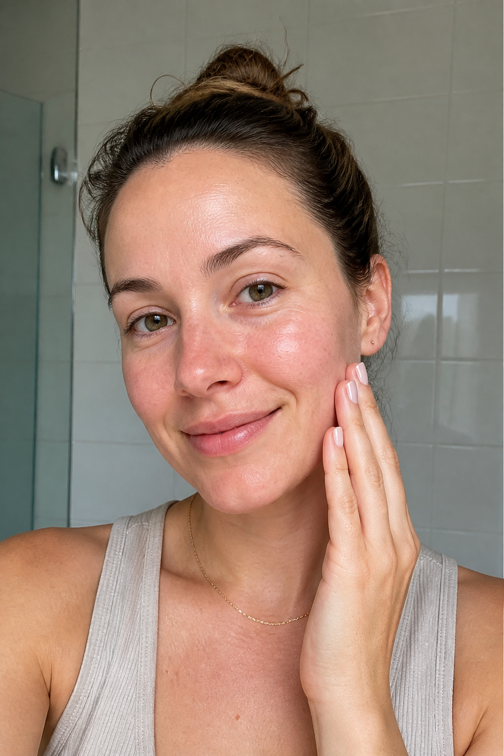 Calm, soothed skin after using SeoulGlow