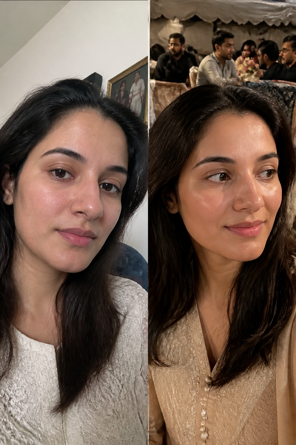 Before and after using SeoulGlow - Daniela G.