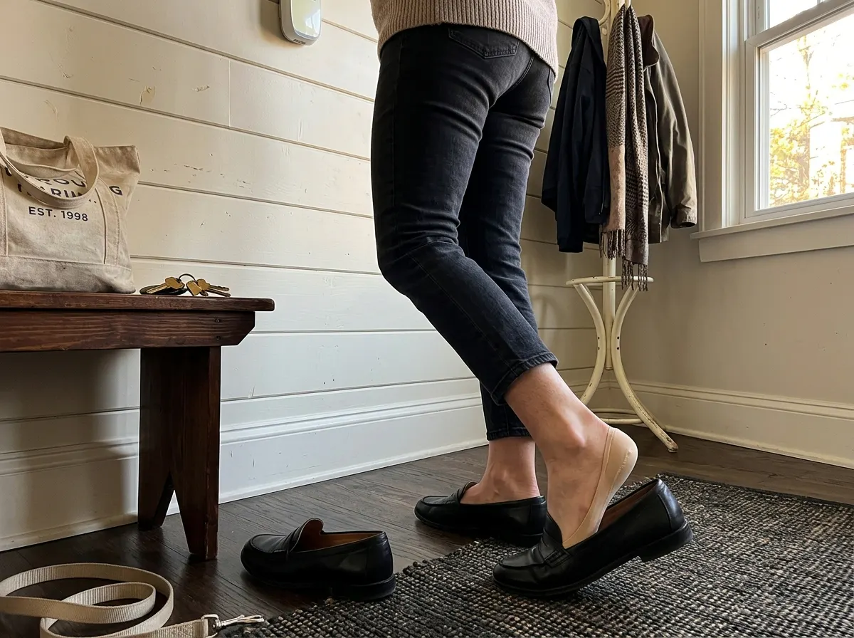 True-low contoured cut sitting below the shoe line