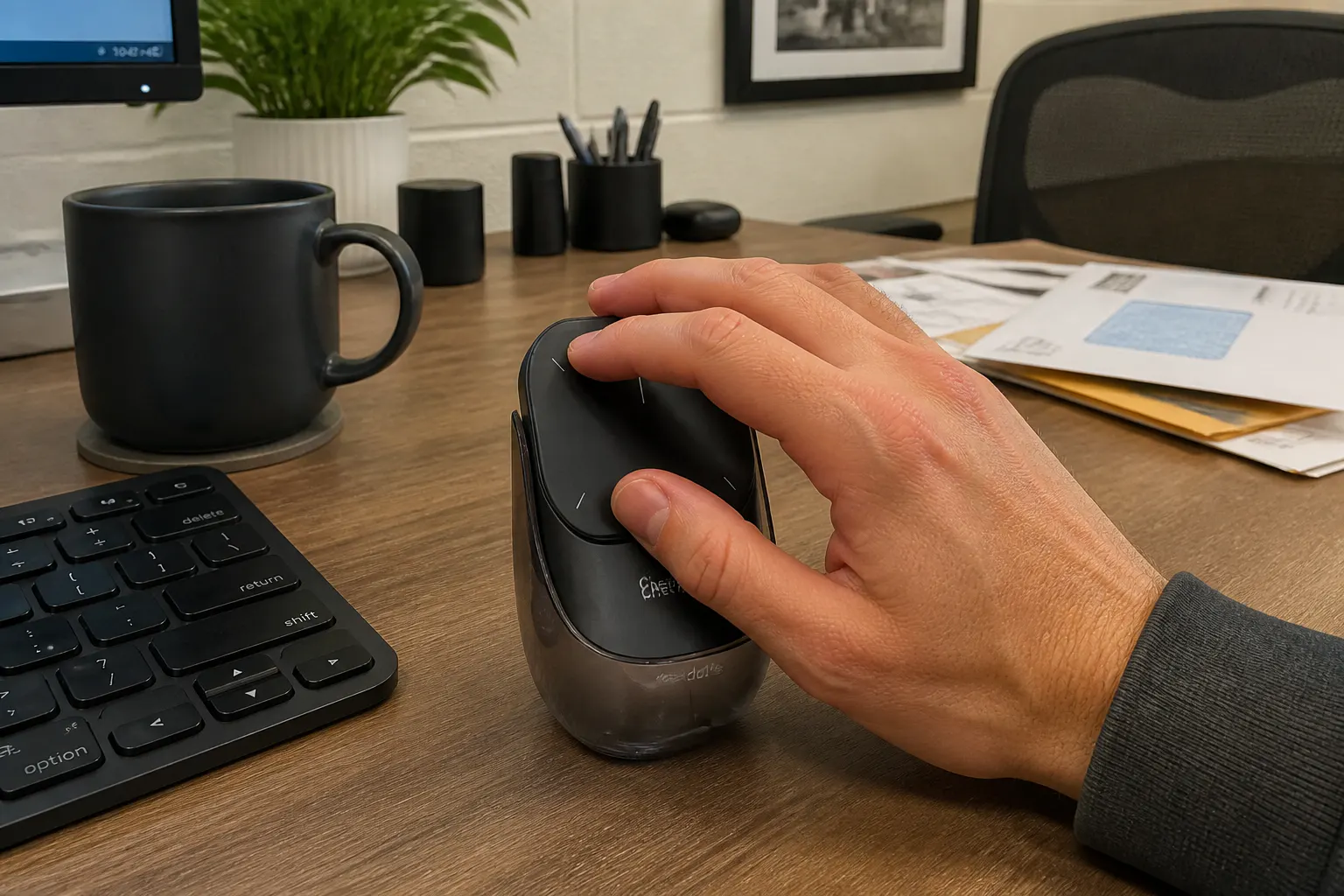 Customer using the MyAvazon module