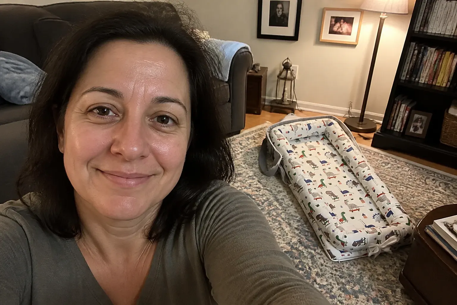 Baby in the nest