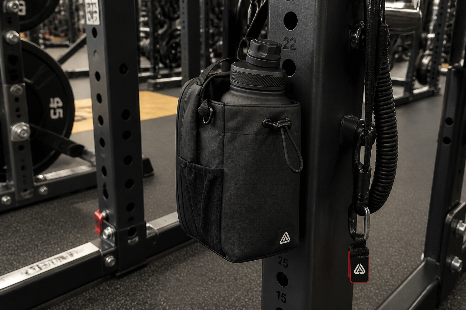 Magnetic back panel gripping steel