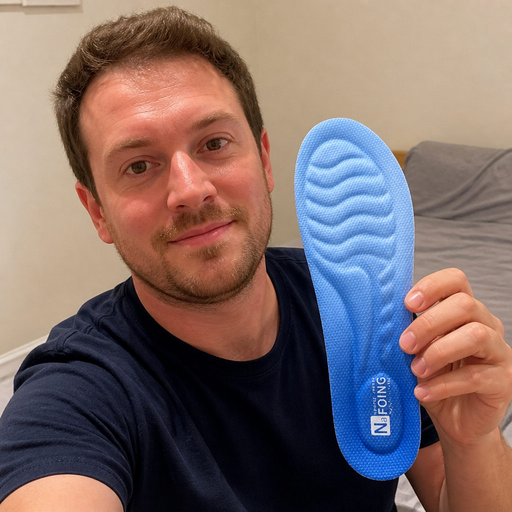 Marcus T. using 4D Cloud insoles